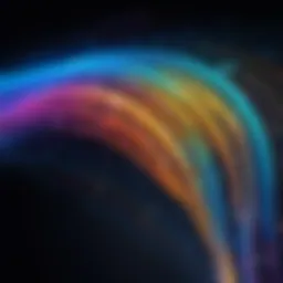 Visual representation of airflow dynamics in machine learning