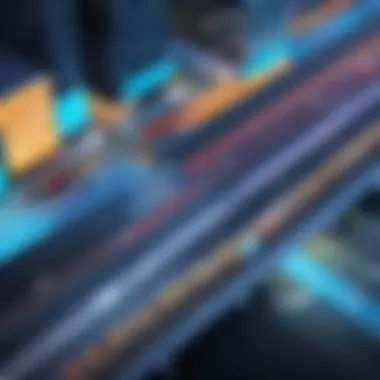 A visual diagram illustrating traffic management processes