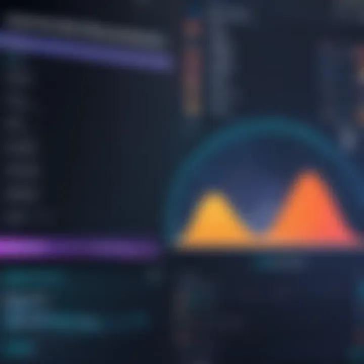 Graph showing APM tool performance metrics