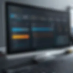 Automotive repair shop scheduling interface