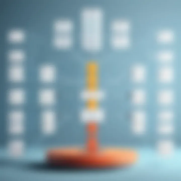 A visual representation of an organizational chart created using free software.