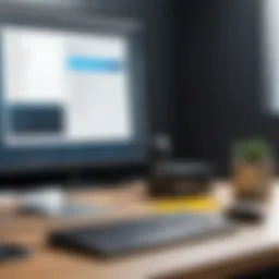 Visual representation of calibration maintenance software interface