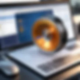 Dynamic interface of CATIA Composer showcasing 3D documentation features