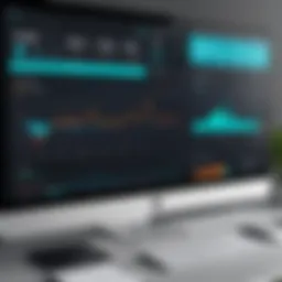 User interface of Coinfactory platform showcasing trading dashboard