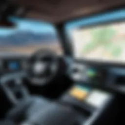 User Interface of FleetTraks GPS