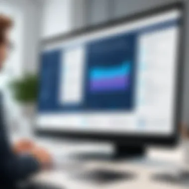 Illustration showcasing effective presentation techniques