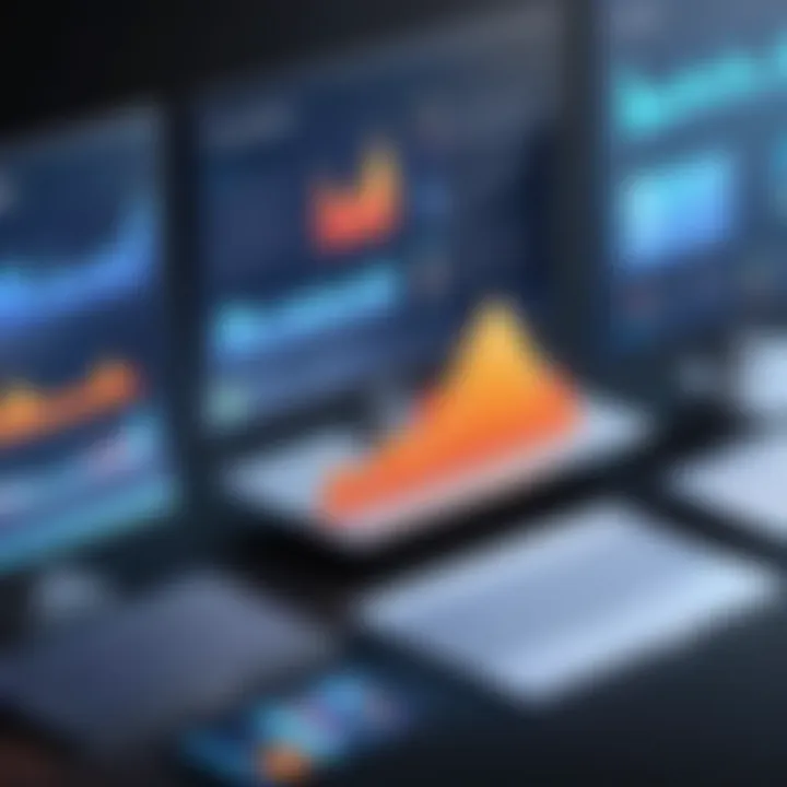 Graph illustrating the evolution of presentation software