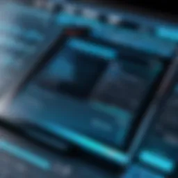 A digital representation of an electronic lab notebook interface showcasing various features.
