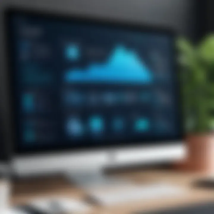 Graphical representation of SaaS platform benefits