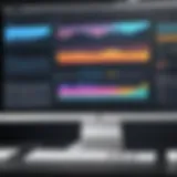 User interface of advanced animation editing software showcasing timeline features