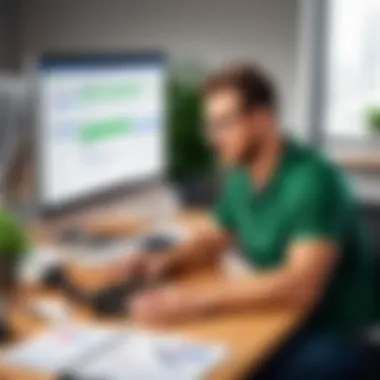 QuickBooks Troubleshooting Solutions Iconography representing troubleshooting tips
