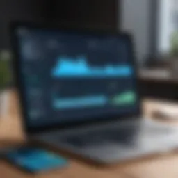 Visual representation of Square Online dashboard