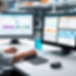 Detailed overview of laboratory sample management software interface