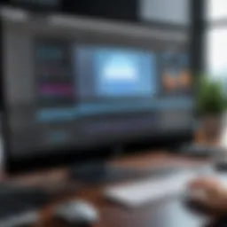 Interface showcasing Nitro Pro's advanced editing capabilities