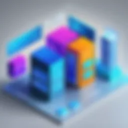 Visual representation of data warehouse architecture