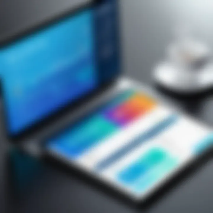 Data visualization of expense reporting systems