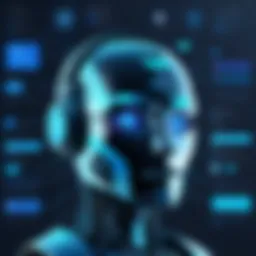 Visual representation of chatbot design elements