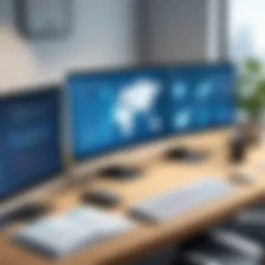 Software Solutions for Study Sets Infographic showcasing software solutions for study set creation