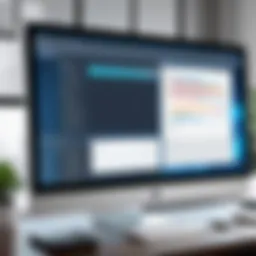 Visual representation of a Gantt chart in Smartsheet showcasing project timelines and task dependencies.
