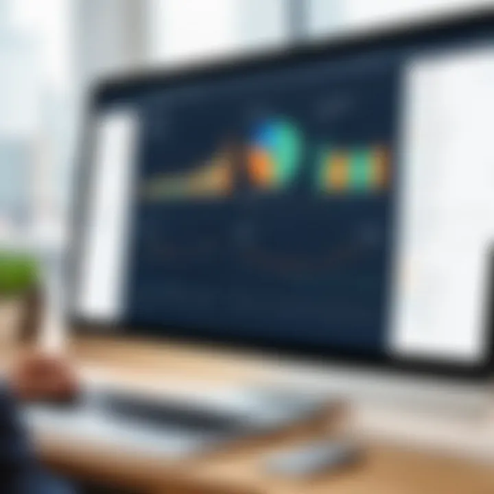 User interface of demand management software showcasing key functionalities