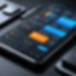 Screenshot of eDrawings app interface showcasing various tools