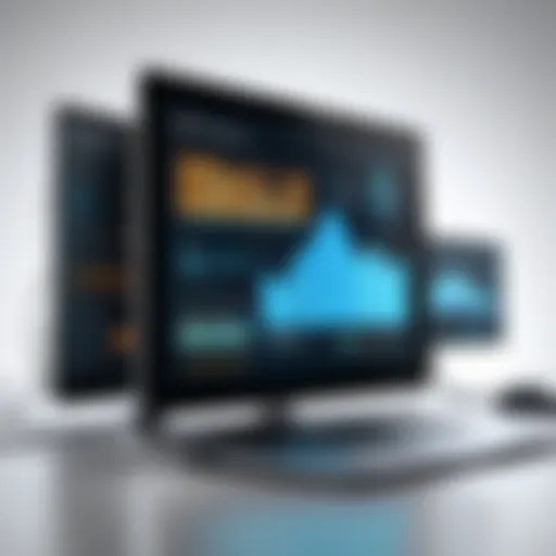 Visualization of data integration within an ERP system