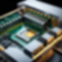 High-performance GPU array for cryptocurrency mining