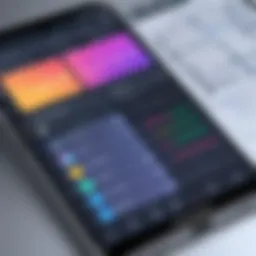 A detailed interface of an audio editing app showcasing various editing tools and features