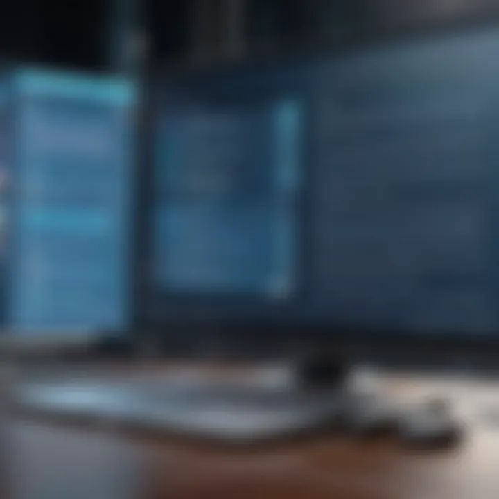 Modern bible software interface showcasing church presentation tools