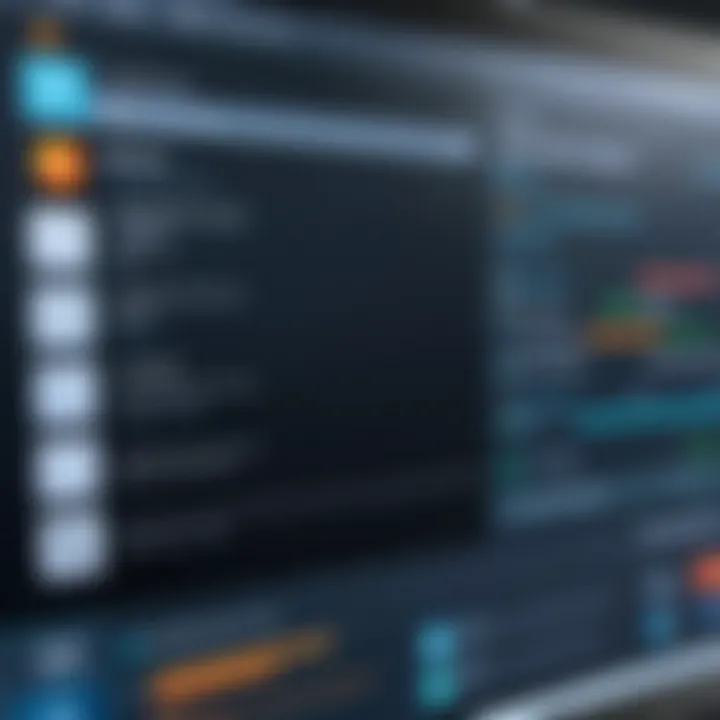 User interface of a popular free antivirus software