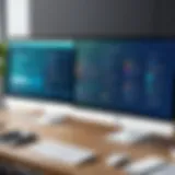 Diverse selection of online learning platforms displayed on a device