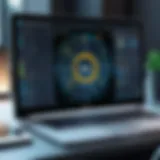 Advanced lodging management system interface showcasing key functionalities