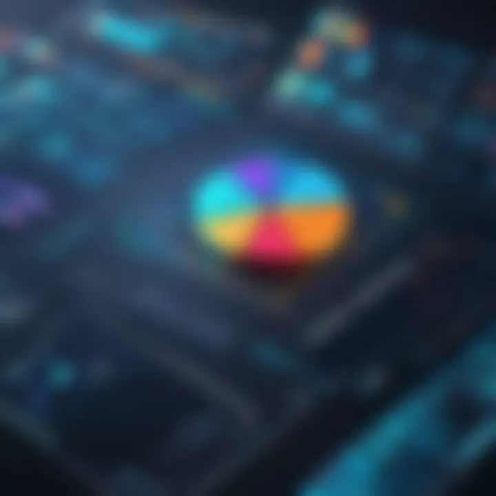 Chart showcasing industry applications of analytics software