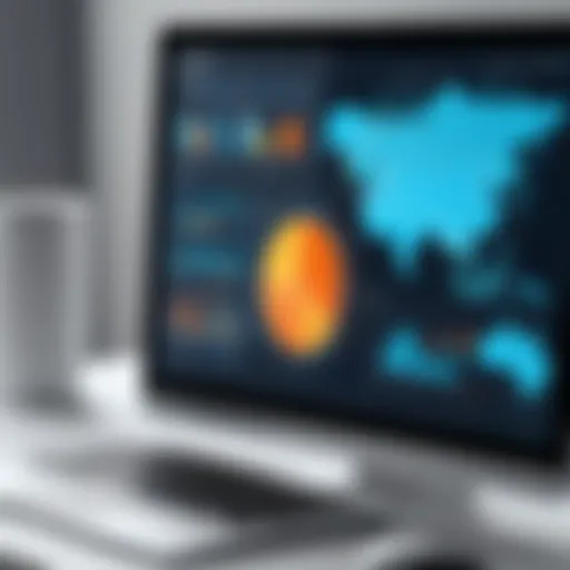 Visual representation of predictive analytics