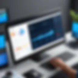 Visualization of asset management applications