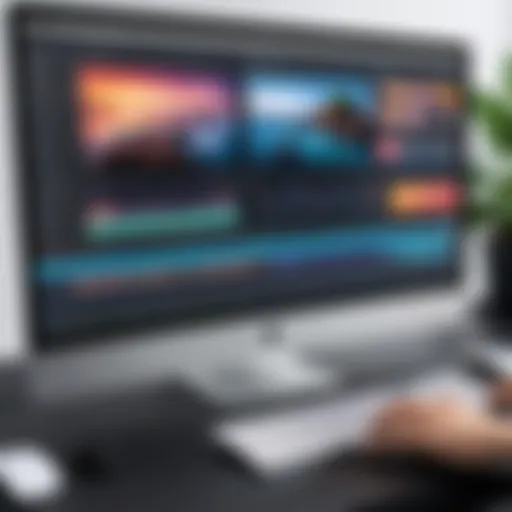 User Interface of Video Editing Software