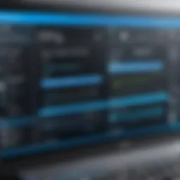 Overview of audio software interface showcasing functionalities