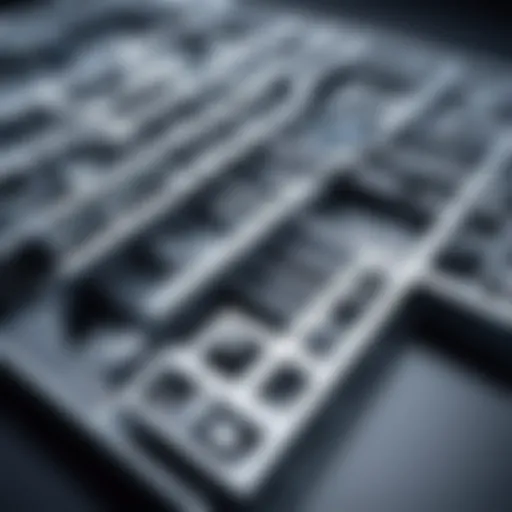 Detailed factory layout visualization
