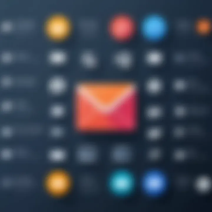 A detailed comparison chart of popular email marketing platforms
