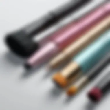 Variety of Brush Settings in Clip Studio Paint Illustration demonstrating various brush settings available in Clip Studio Paint