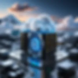 Diagram of cloud mining architecture