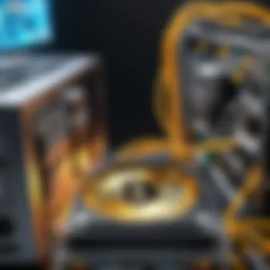 Cryptocurrency Mining Operations Explained Visual representation of cryptocurrency mining operations