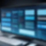 Visual representation of a digital document organization system