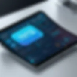 Visual representation of EDI software interface