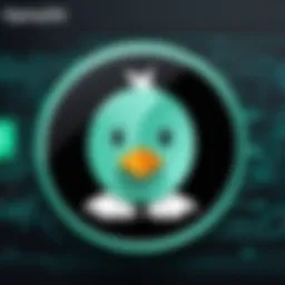 The Egnyte logo displayed on a Linux terminal