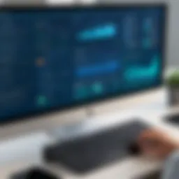 Visual representation of Fair Harbor software interface