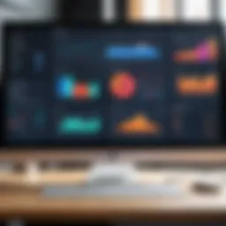 Dashboard view of CRM software tailored for nonprofits