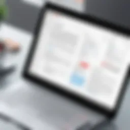 Showcasing user-friendly interface of a PDF editor