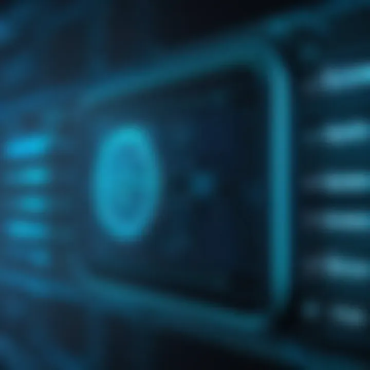 Illustration of digital security measures