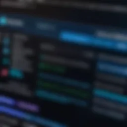 Secure password management interface